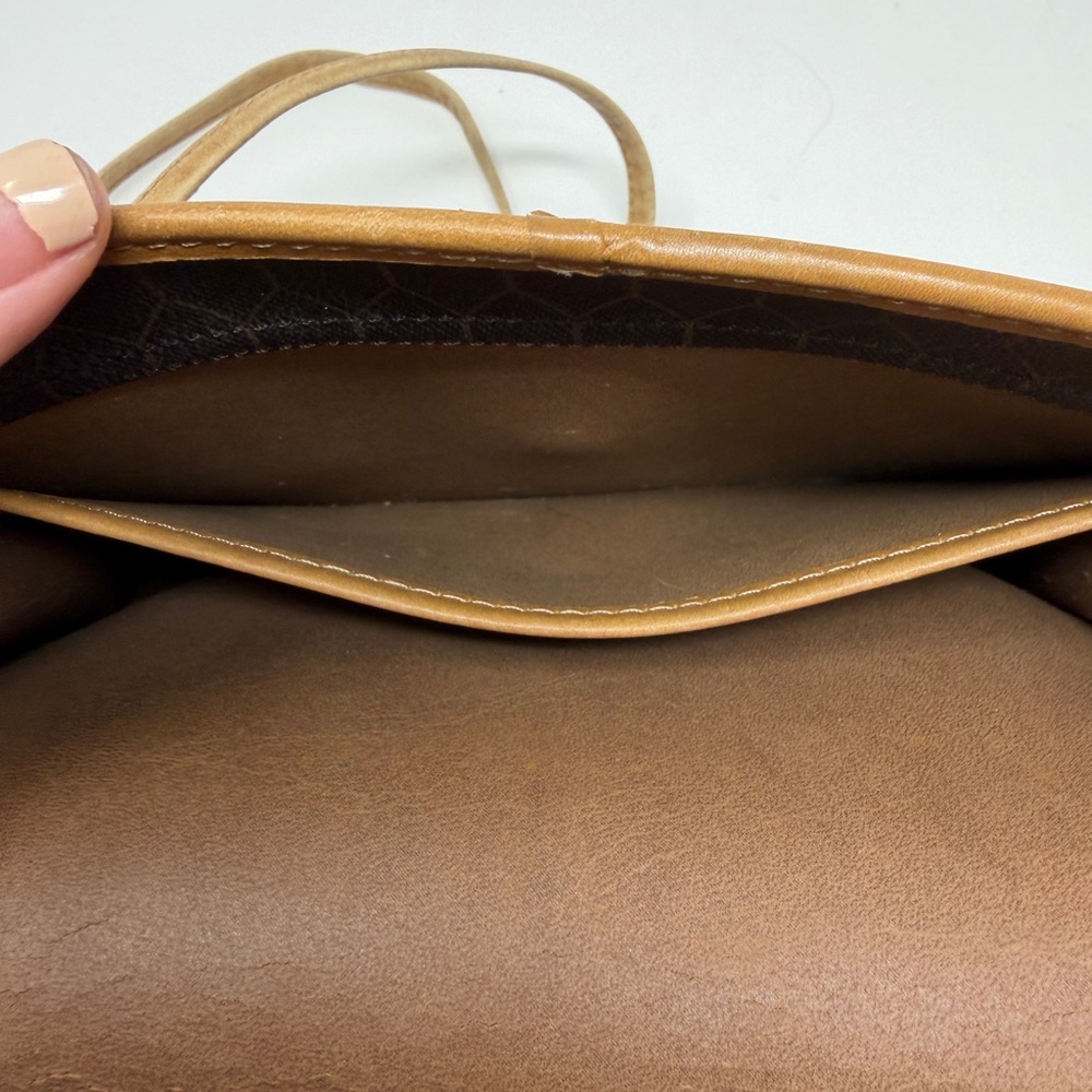 Christian Dior Honeycomb Canvas Shoulder Bag PVC Khaki Gold - Picture 10 of 10
